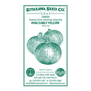 Grown Onion - Intermediate - Imai Early Yellow