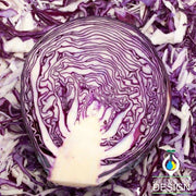 Cabbage - Mammoth Red Rock Garden and Micrgreen Seed