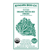 Grown Mustard - Mizuna Red Streaks (Organic)